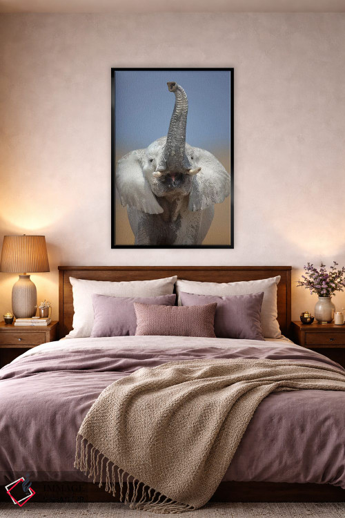 تابلو دکوراتیو پرتره فیل اثر یوهان سوانپوئل - D4B