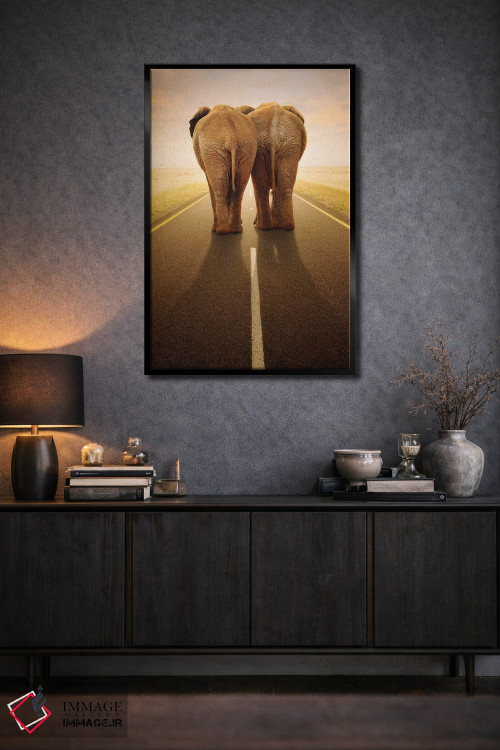 تابلو دکوراتیو رفتن با هم اثر یوهان سوانپوئل - D2B