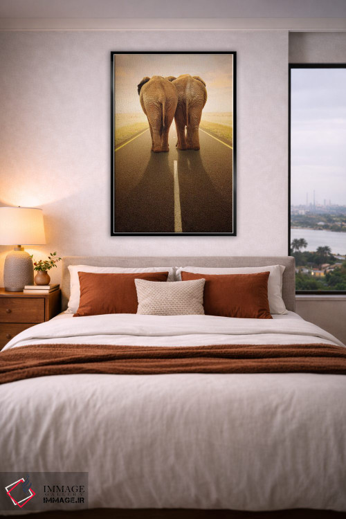 تابلو دکوراتیو رفتن با هم اثر یوهان سوانپوئل - D4B