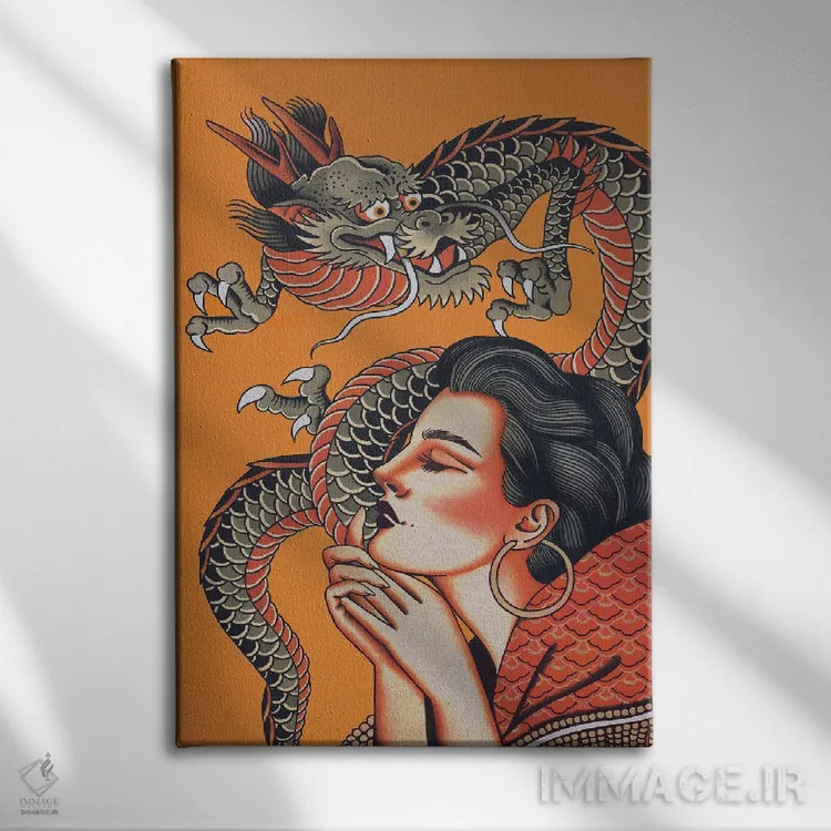 تابلو دکوراتیو آرزو کن اثر جسیکا ا. - نمای روبهرو روی دیوار