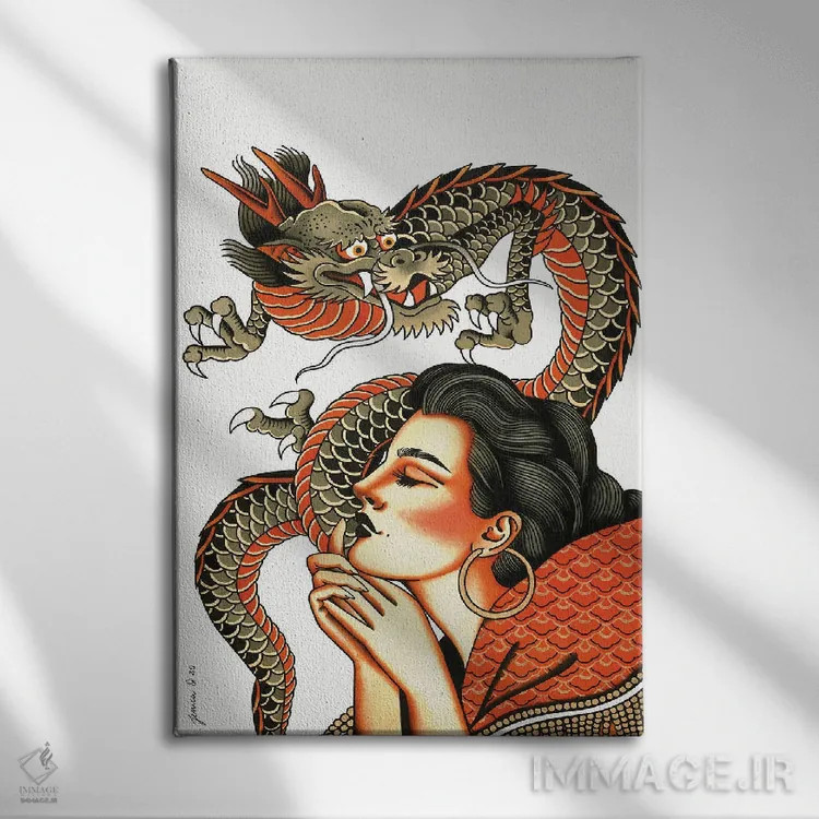 تابلو دکوراتیو آرزو کن ۲ اثر جسیکا ا. - نمای روبهرو روی دیوار