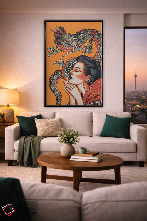 تابلو دکوراتیو آرزو کن اثر جسیکا ا. - D2B