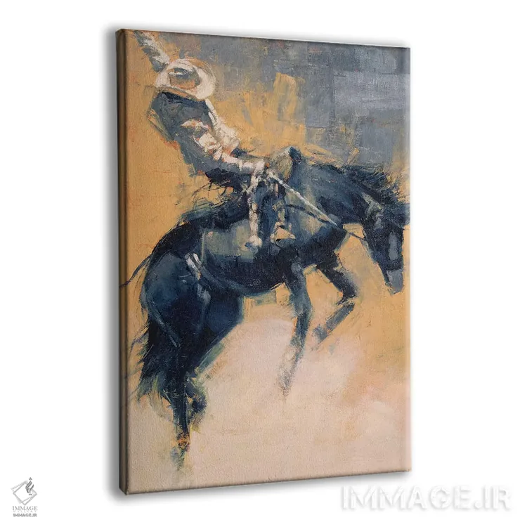 تابلو دکوراتیو حس نیلی ۳ اثر جولی تی. چاپمن - نمای پرسپکتیو محصول