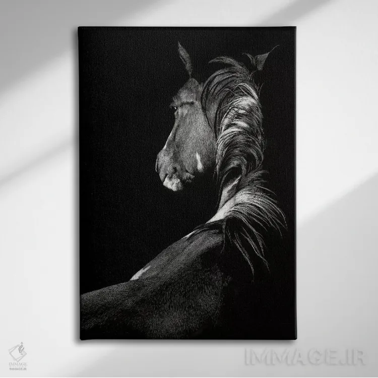 تابلو دکوراتیو آفتاب زده اثر جولی تی. چاپمن - نمای روبهرو روی دیوار