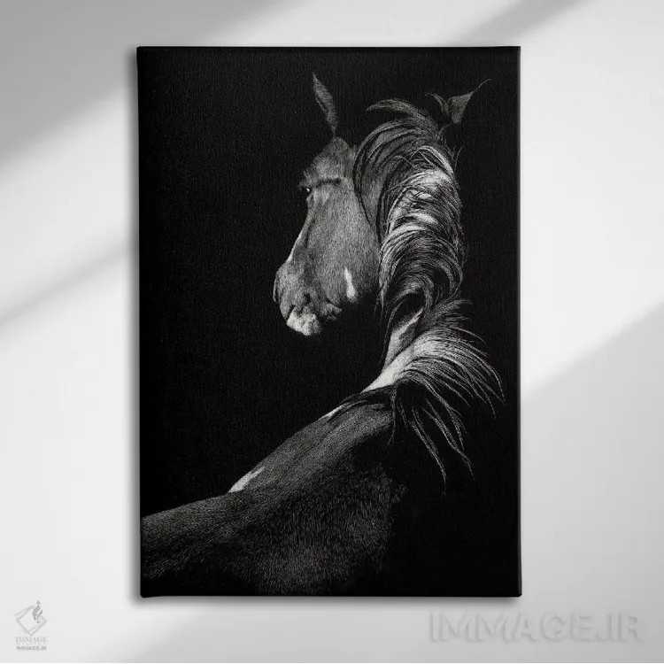 تابلو دکوراتیو آفتاب زده اثر جولی تی. چاپمن - نمای روبهرو روی دیوار