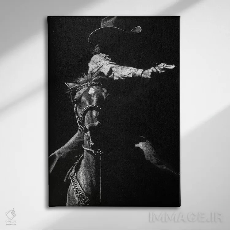 تابلو دکوراتیو وسیله فرار ۱ اثر جولی تی. چاپمن - نمای روبهرو روی دیوار