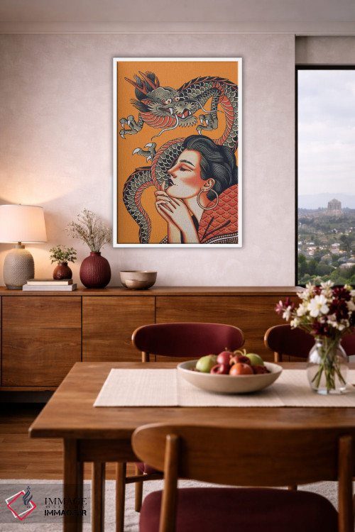 تابلو دکوراتیو آرزو کن اثر جسیکا ا. - D3W