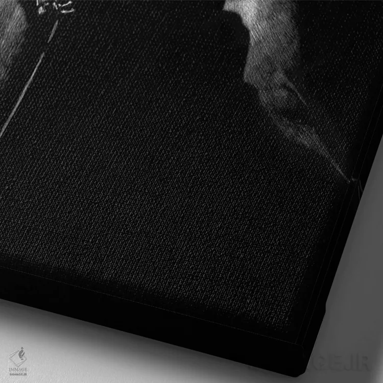 تابلو دکوراتیو وسیله فرار ۱ اثر جولی تی. چاپمن - نمای نزدیک بافت بوم