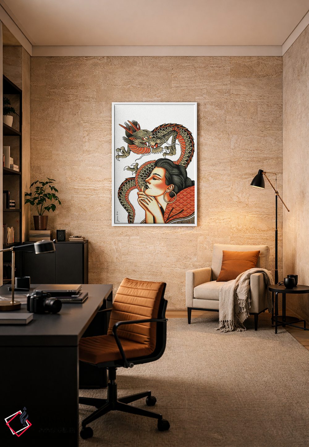 تابلو دکوراتیو آرزو کن ۲ اثر جسیکا ا. - D5W