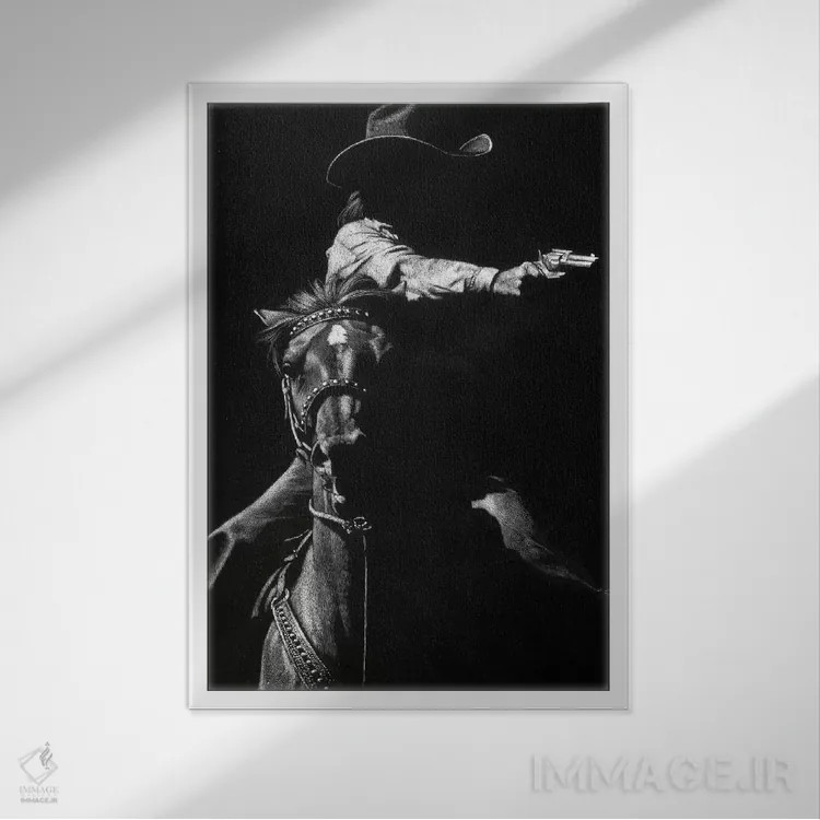 تابلو دکوراتیو وسیله فرار ۱ اثر جولی تی. چاپمن - نمای قابدار سفید