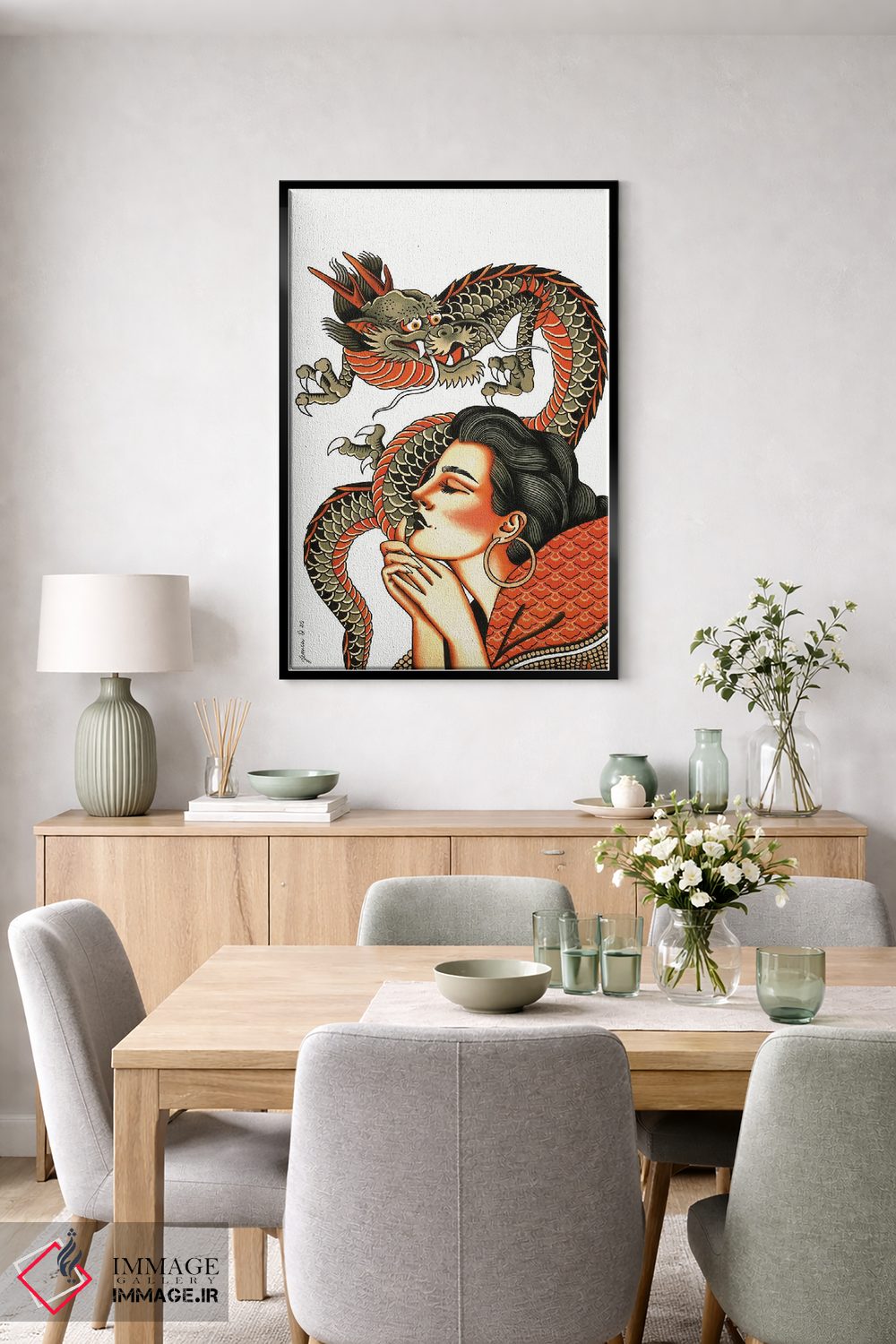 تابلو دکوراتیو آرزو کن ۲ اثر جسیکا ا. - D6B