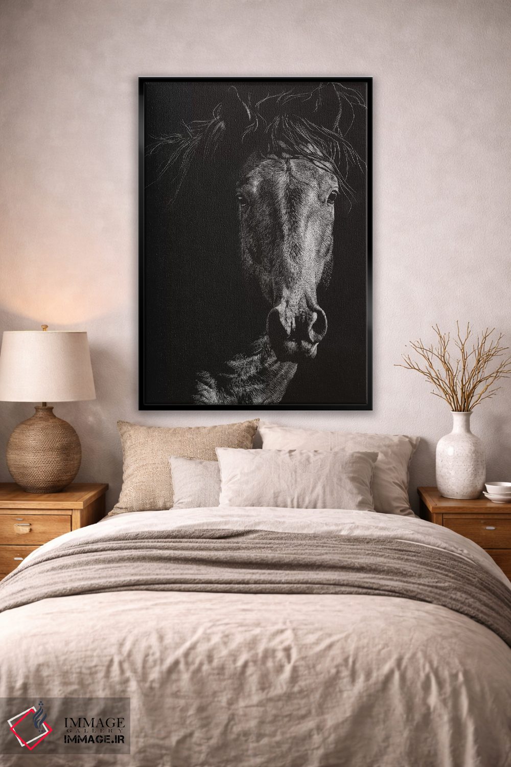 تابلو مدرن کنده کاری وحشی ۶ اثر جولی تی. چاپمن - D2B