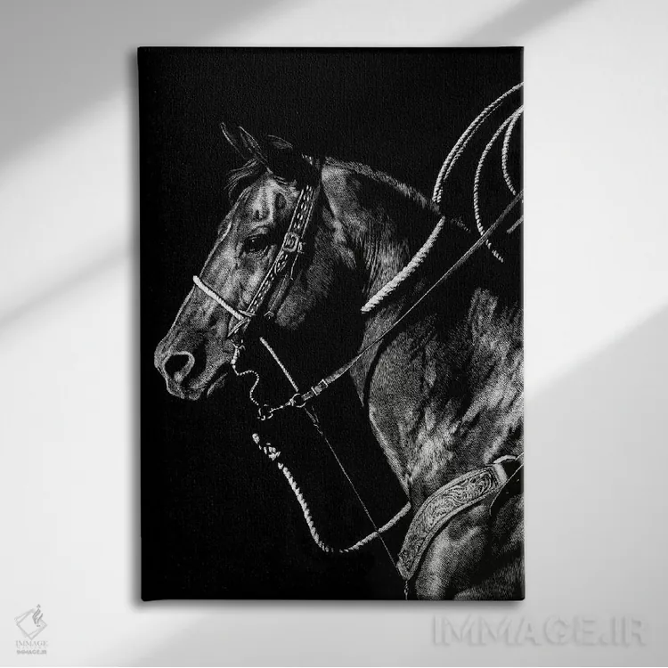 تابلو دکوراتیو رودئوی کنده کاری ۵ اثر جولی تی. چاپمن - نمای روبهرو روی دیوار