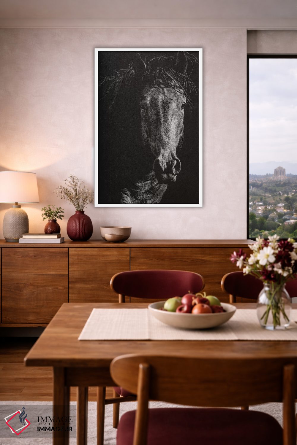 تابلو مدرن کنده کاری وحشی ۶ اثر جولی تی. چاپمن - D4W