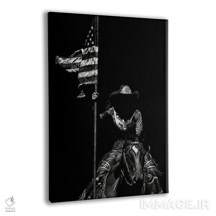 تابلو دکوراتیو رودئوی کنده کاری ۶ اثر جولی تی. چاپمن - نمای پرسپکتیو محصول