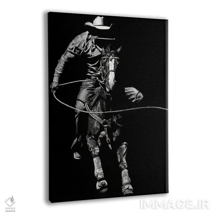 تابلو دکوراتیو رودئوی کنده کاری ۸ اثر جولی تی. چاپمن - نمای پرسپکتیو محصول