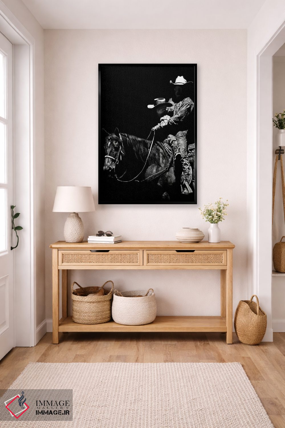 تابلو دکوراتیو رودئوی کنده کاری ۲ اثر جولی تی. چاپمن - D5B