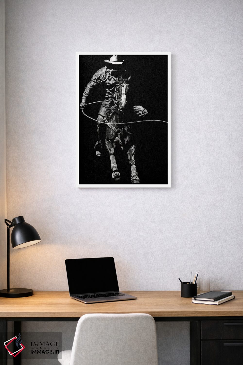 تابلو دکوراتیو رودئوی کنده کاری ۸ اثر جولی تی. چاپمن - D1W