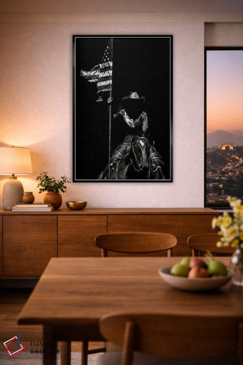 تابلو دکوراتیو رودئوی کنده کاری ۶ اثر جولی تی. چاپمن - D4B