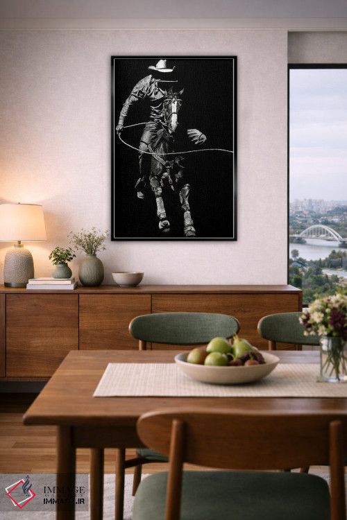 تابلو دکوراتیو رودئوی کنده کاری ۸ اثر جولی تی. چاپمن - D5B