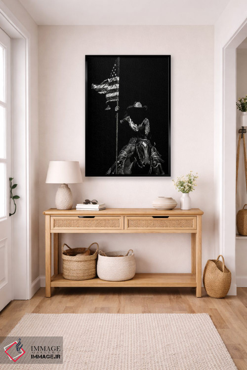 تابلو دکوراتیو رودئوی کنده کاری ۶ اثر جولی تی. چاپمن - D6B