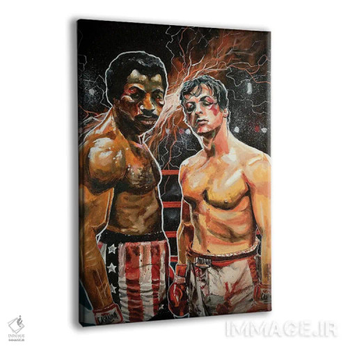 تابلو دکوراتیو گلادیاتورها اثر جوئل تش - نمای پرسپکتیو محصول