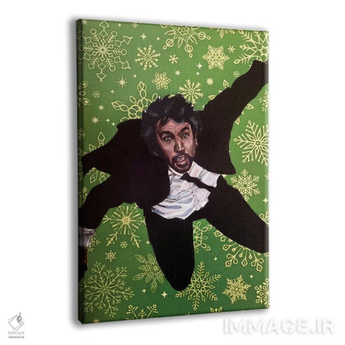 تابلو دکوراتیو هانس کریسمس شماره ۱ اثر جوئل تش - نمای پرسپکتیو محصول