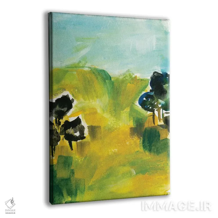 تابلو انتزاعی مناظر انتزاعی شماره ۶ اثر جوی تینگ - نمای پرسپکتیو محصول