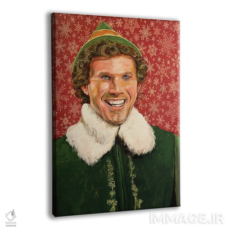 تابلو دکوراتیو الف اثر جوئل تش - نمای پرسپکتیو محصول