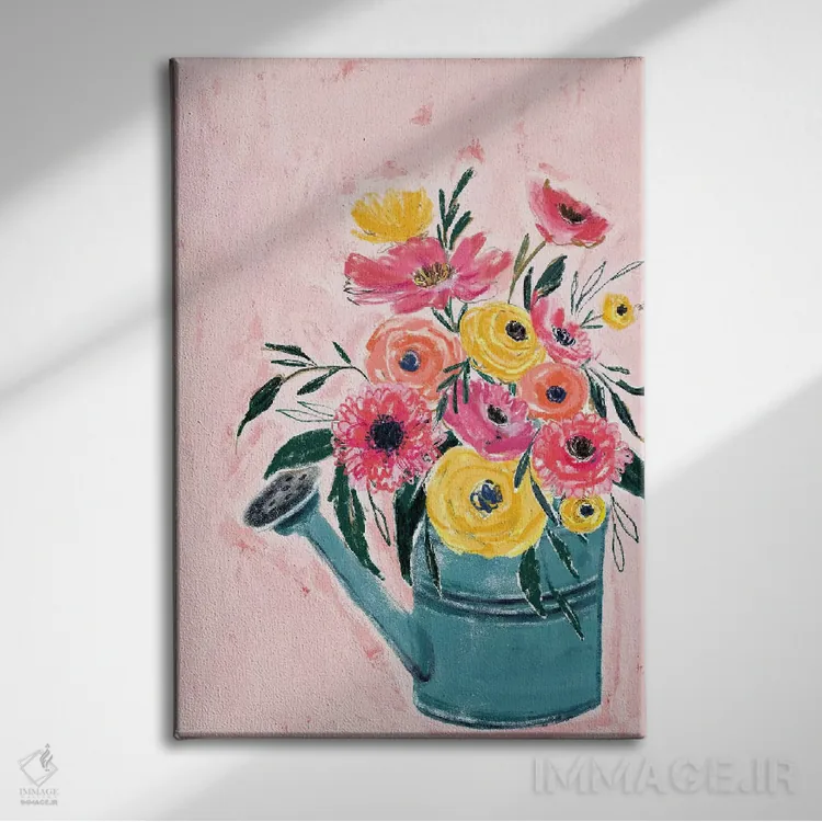 تابلو دکوراتیو باغ بهاری اثر جوی تینگ - نمای روبهرو روی دیوار