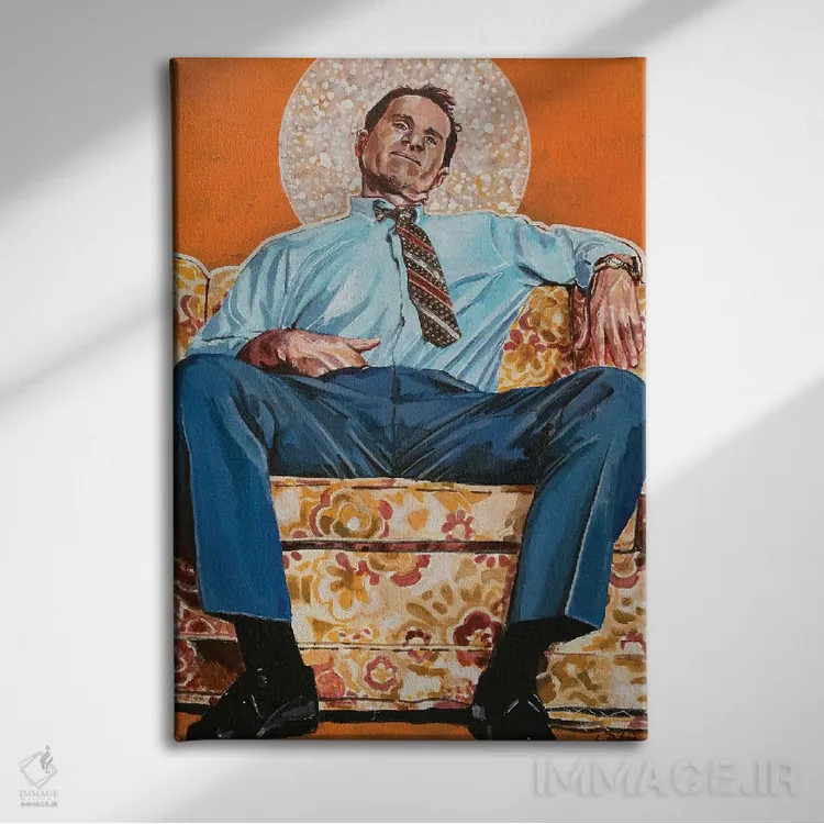 تابلو دکوراتیو ال باندی اثر جوئل تش - نمای روبهرو روی دیوار