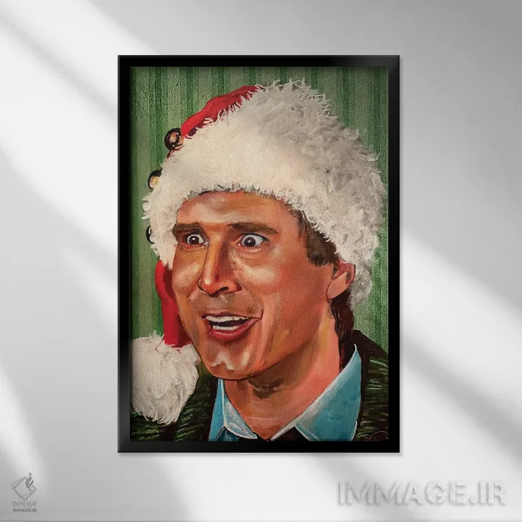 تابلو دکوراتیو کلارک گریسولد اثر جوئل تش - نمای قابدار مشکی