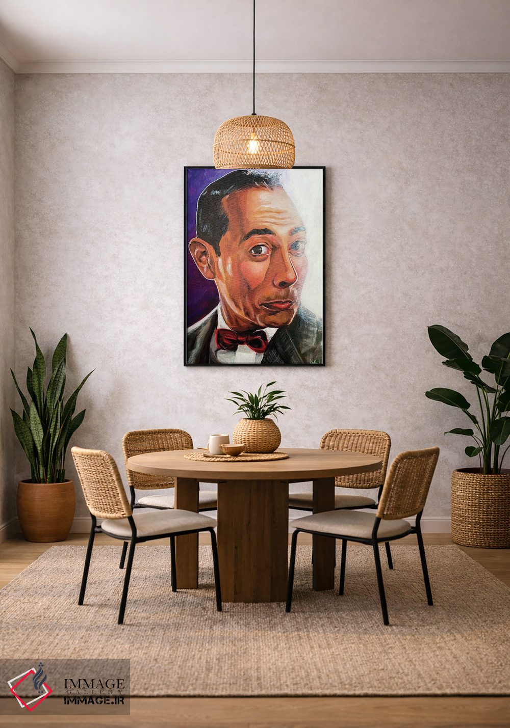 تابلو دکوراتیو پی وی هرمن اثر جوئل تش - D4B