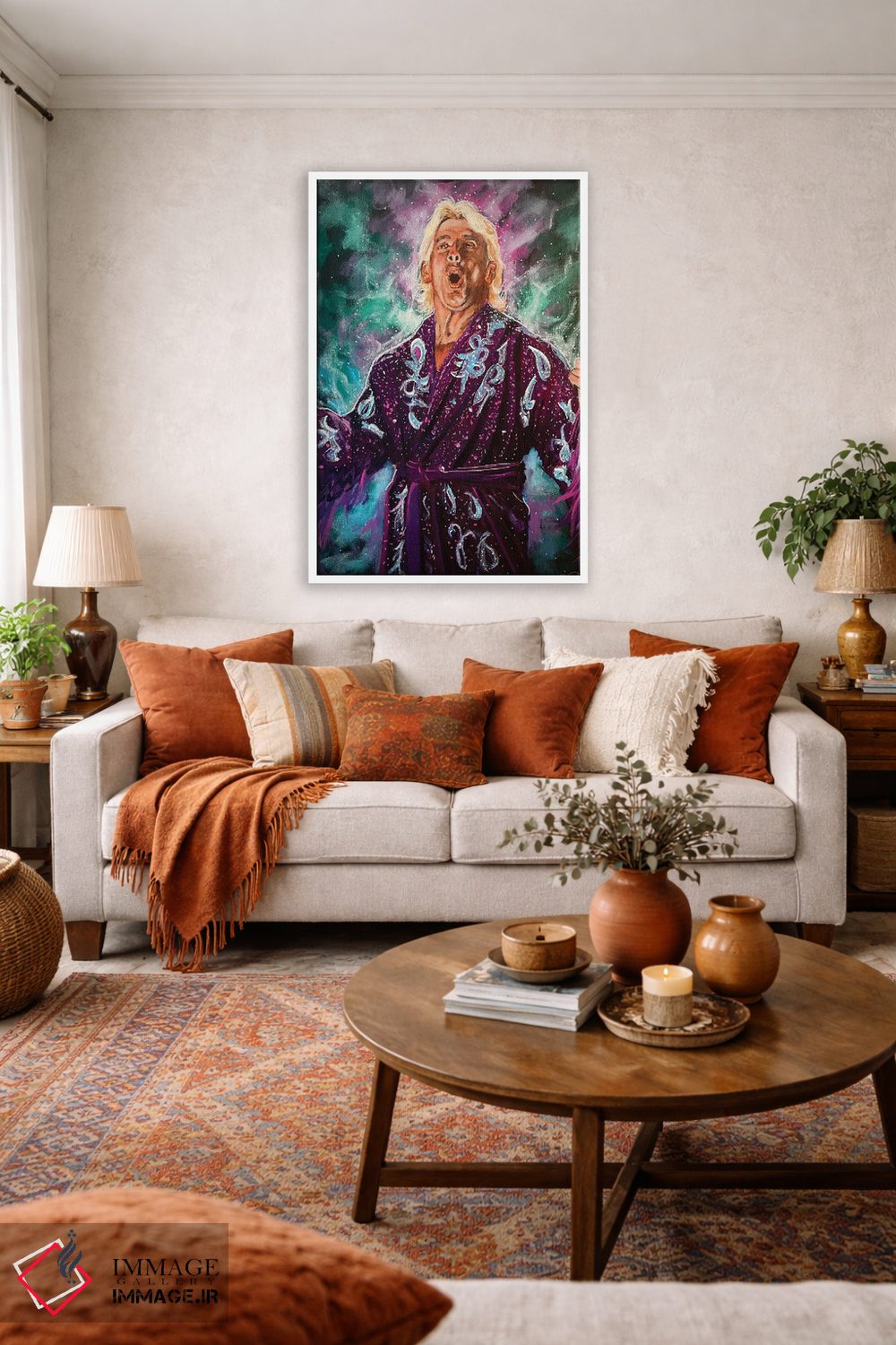 تابلو دکوراتیو ریک فلیر پسر طبیعت اثر جوئل تش - D3W