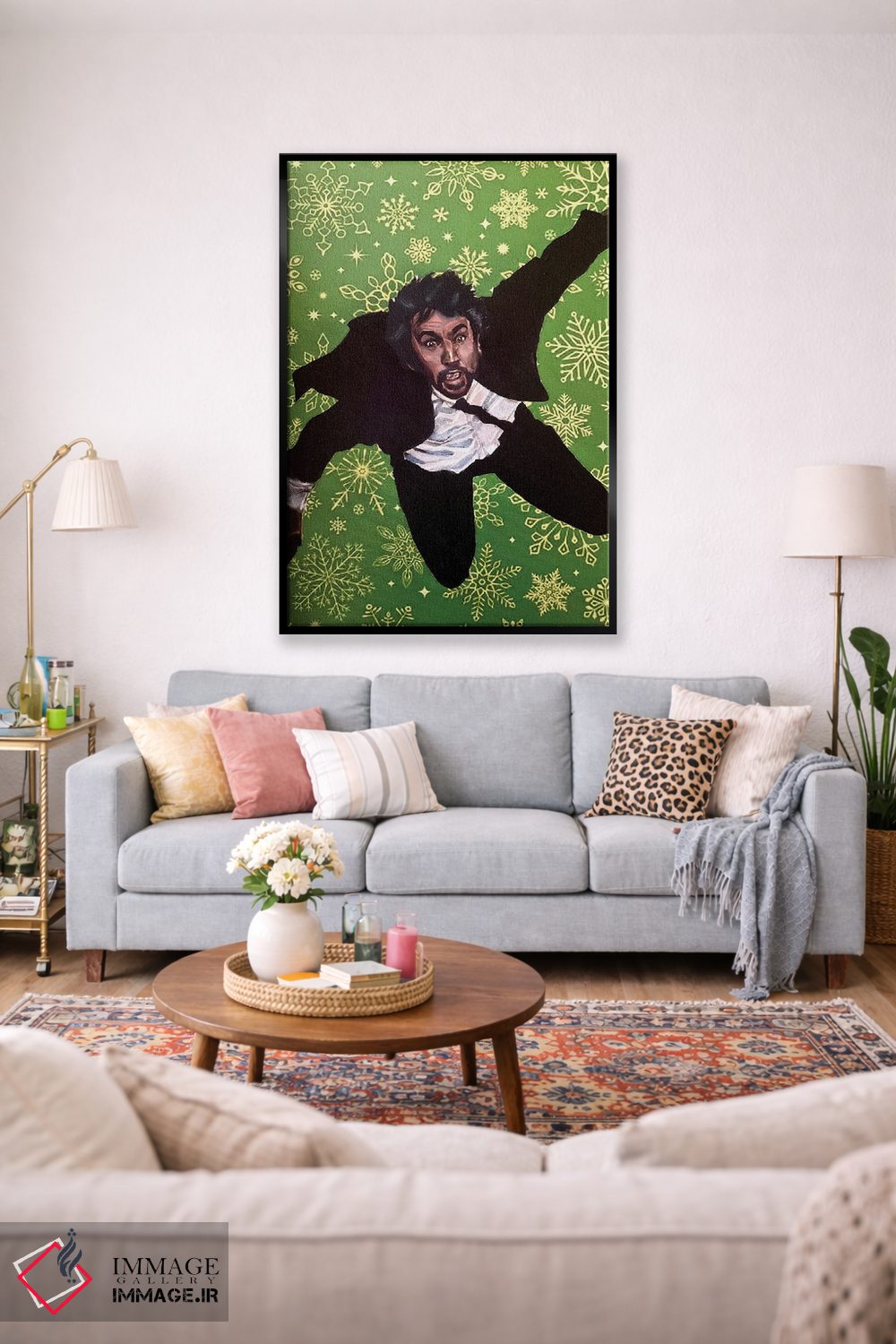 تابلو دکوراتیو هانس کریسمس شماره ۱ اثر جوئل تش - D1B