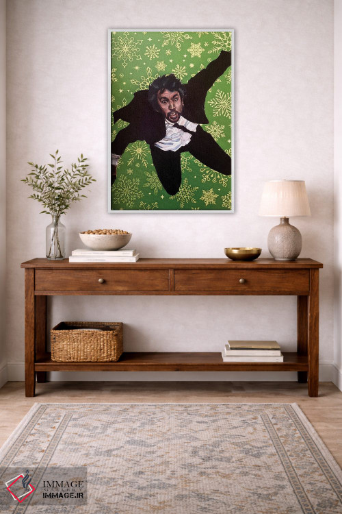 تابلو دکوراتیو هانس کریسمس شماره ۱ اثر جوئل تش - D3W