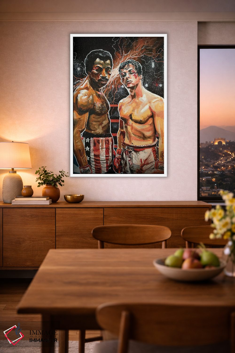 تابلو دکوراتیو گلادیاتورها اثر جوئل تش - D2W