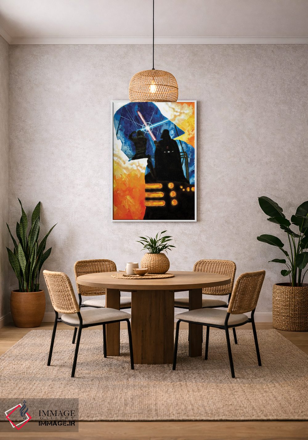 تابلو دکوراتیو ویدر اثر جوئل تش - D3W