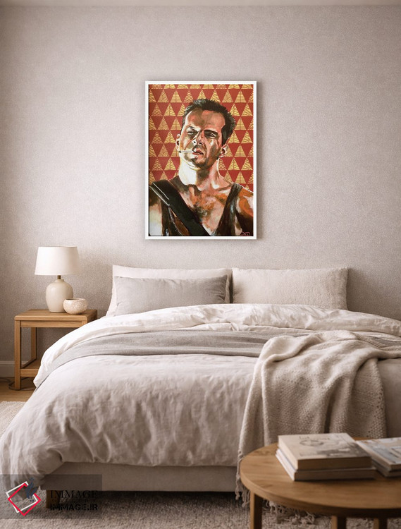 تابلو دکوراتیو کریسمس جان سخت اثر جوئل تش - D5W