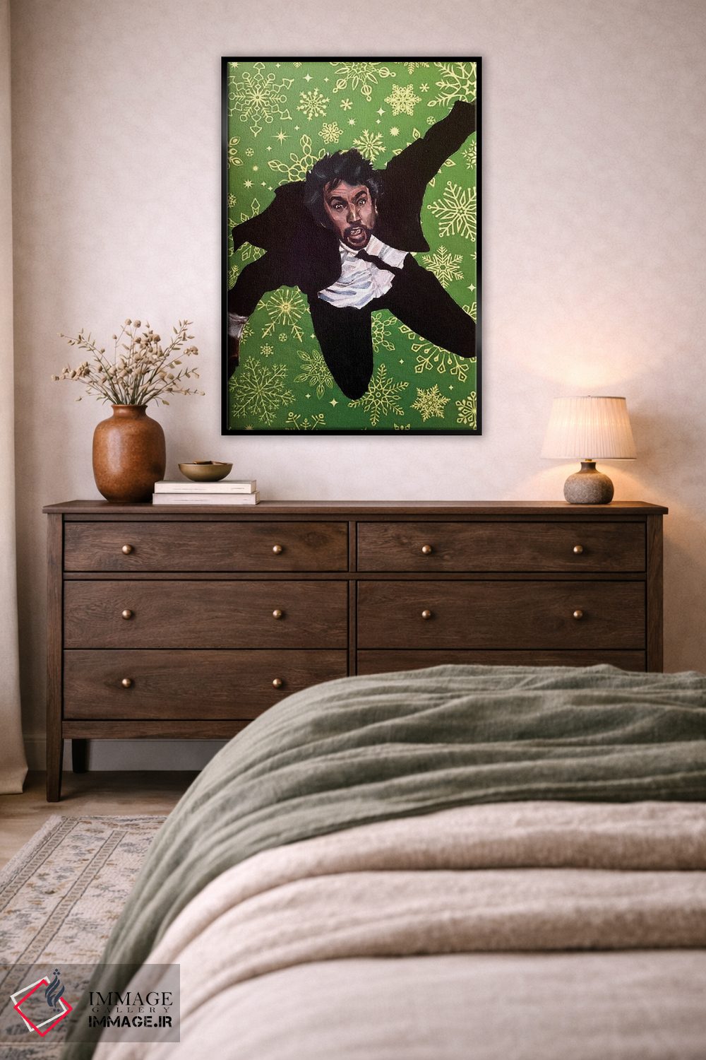 تابلو دکوراتیو هانس کریسمس شماره ۱ اثر جوئل تش - D6B