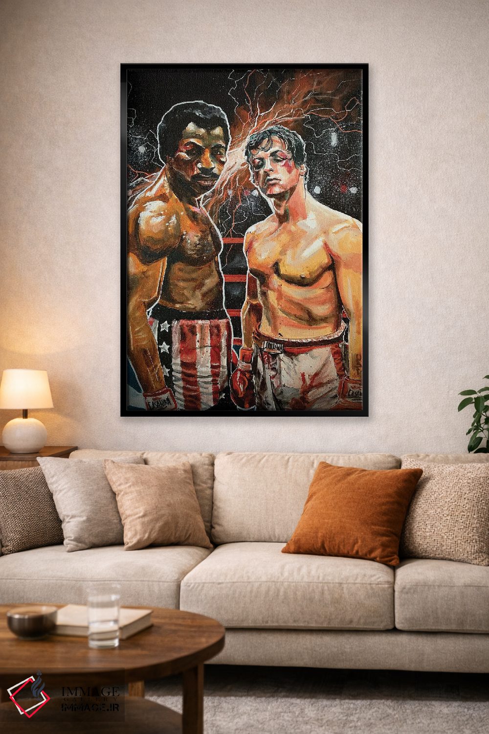 تابلو دکوراتیو گلادیاتورها اثر جوئل تش - D3B