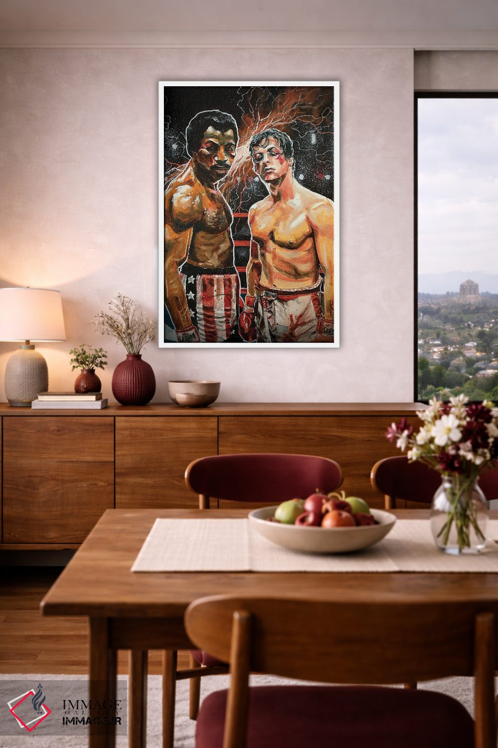 تابلو دکوراتیو گلادیاتورها اثر جوئل تش - D4W