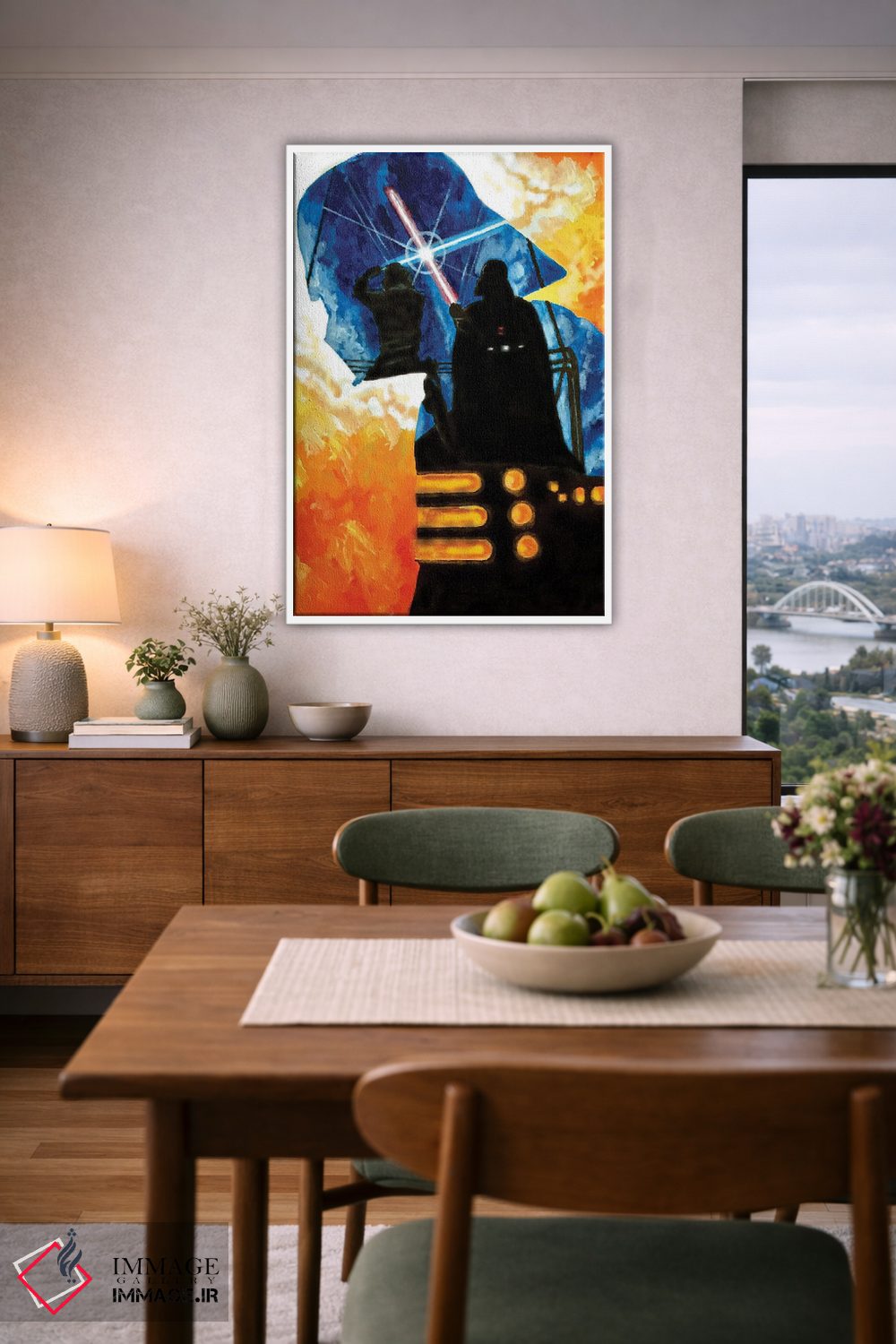 تابلو دکوراتیو ویدر اثر جوئل تش - D6W