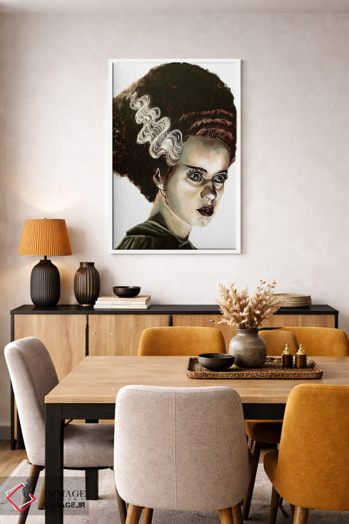 تابلو دکوراتیو عروس فرانکشتاین اثر جوئل تش - D6W