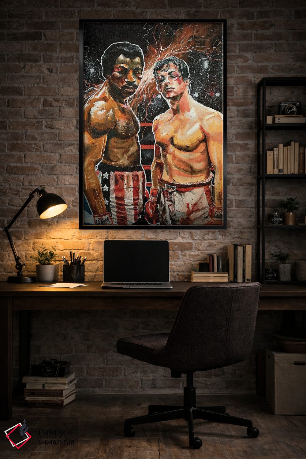 تابلو دکوراتیو گلادیاتورها اثر جوئل تش - D6B