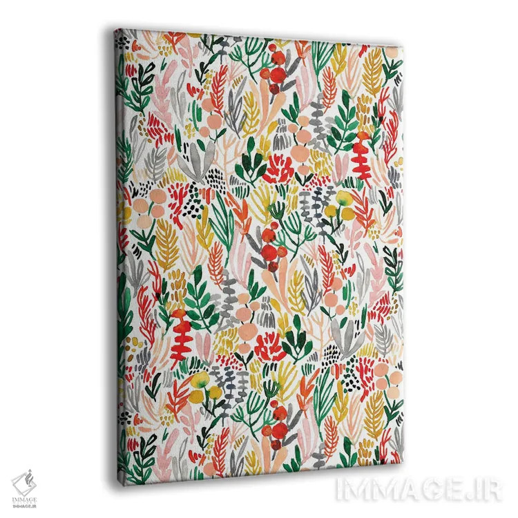 تابلو دکوراتیو گل های هلو شماره ۶ اثر جوی تینگ - نمای پرسپکتیو محصول