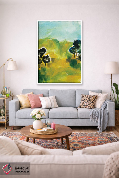 تابلو انتزاعی مناظر انتزاعی شماره ۶ اثر جوی تینگ - D1W