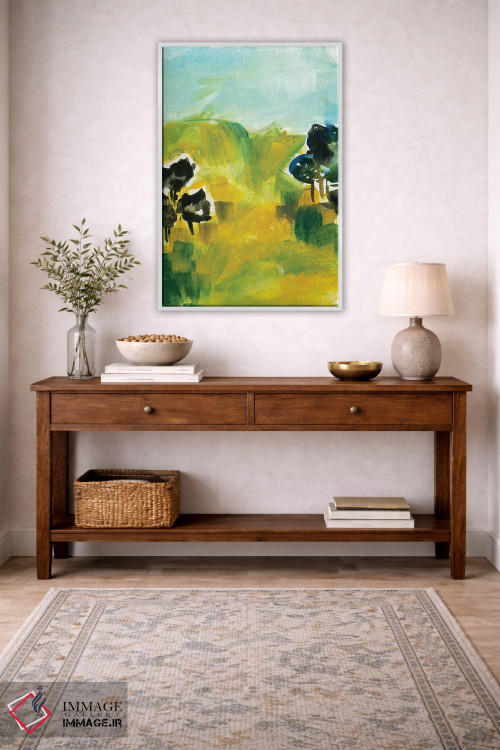 تابلو انتزاعی مناظر انتزاعی شماره ۶ اثر جوی تینگ - D2W