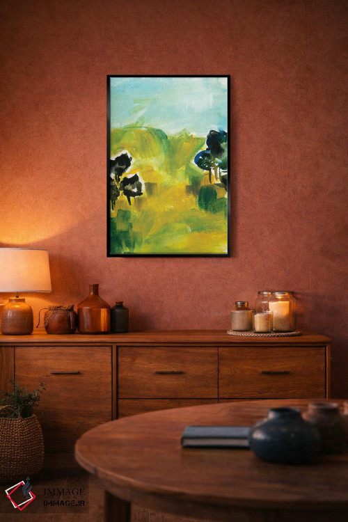 تابلو انتزاعی مناظر انتزاعی شماره ۶ اثر جوی تینگ - D5B