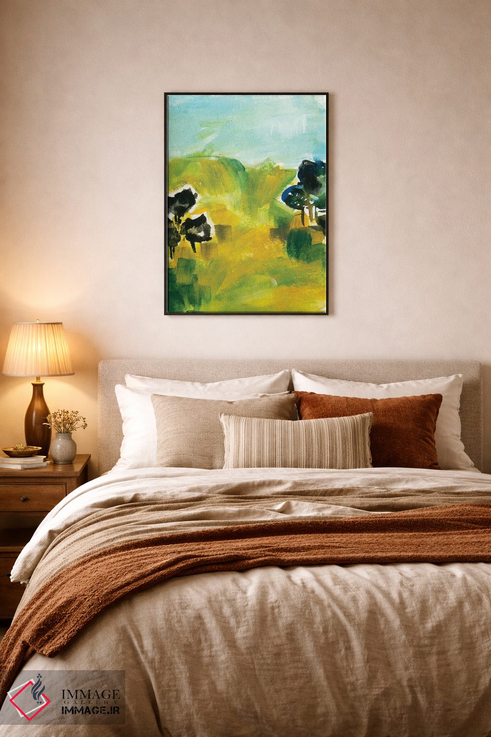 تابلو انتزاعی مناظر انتزاعی شماره ۶ اثر جوی تینگ - D6B